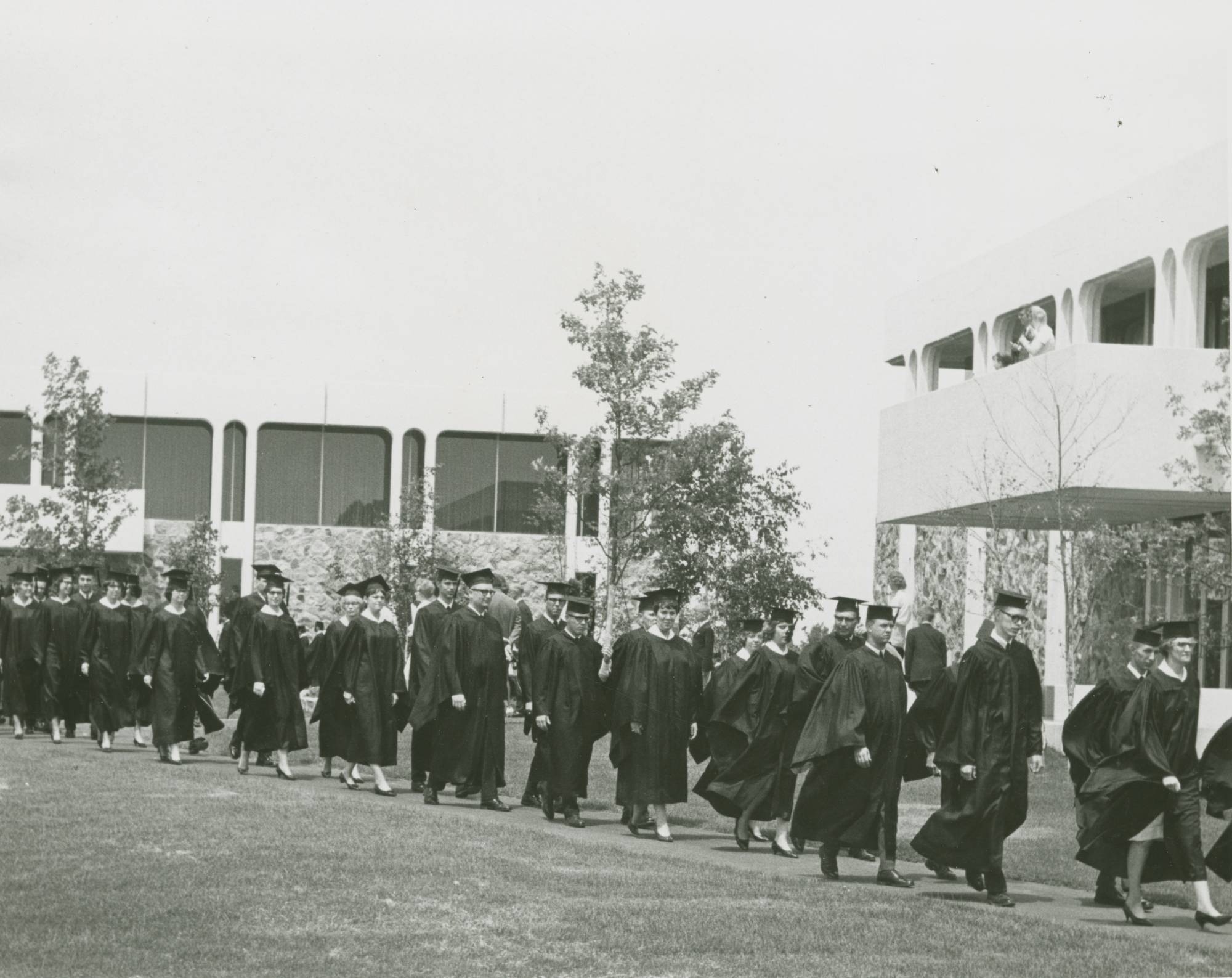 Procession at 1967 Commencement